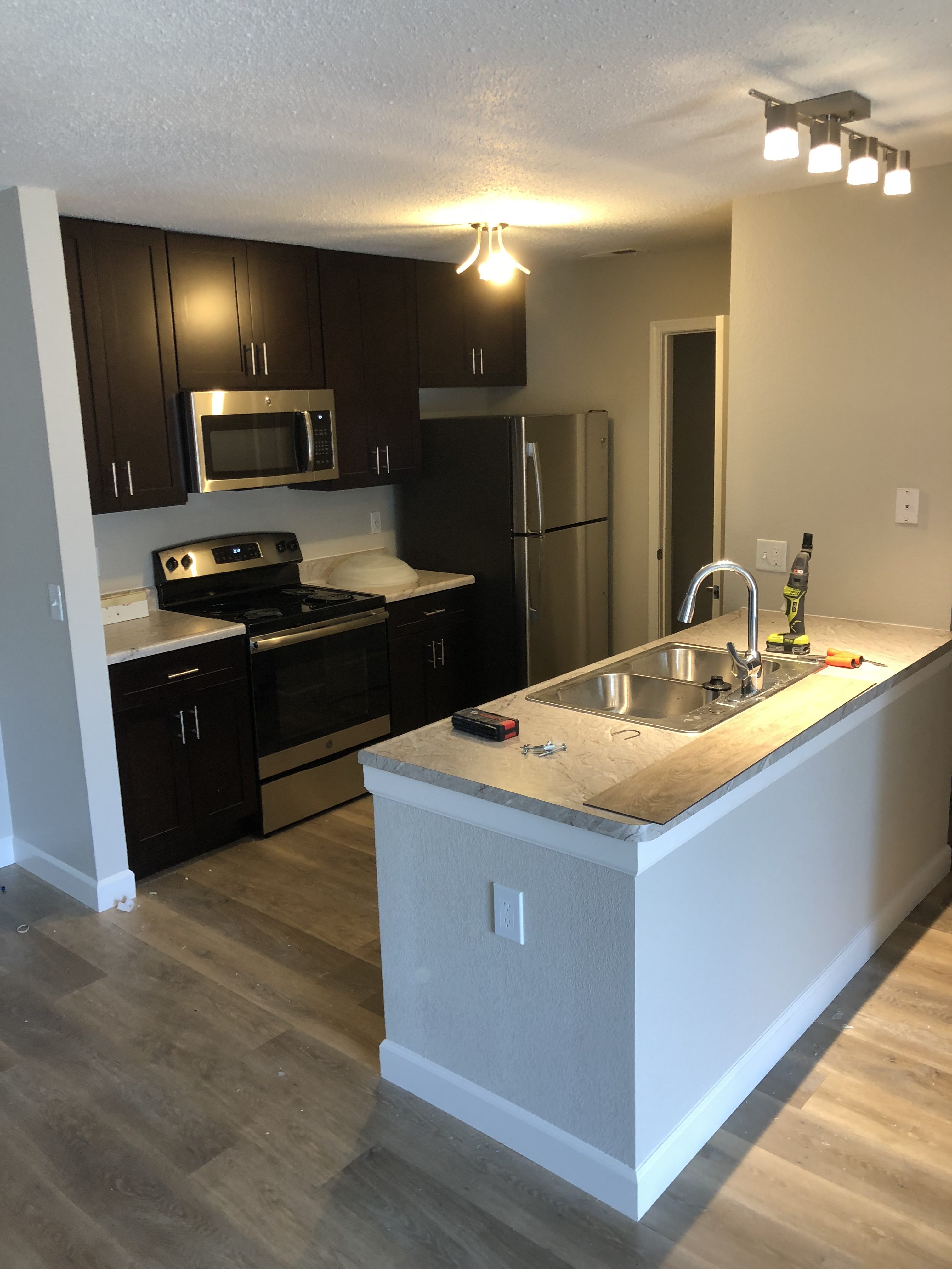 After-apartment kitchen update